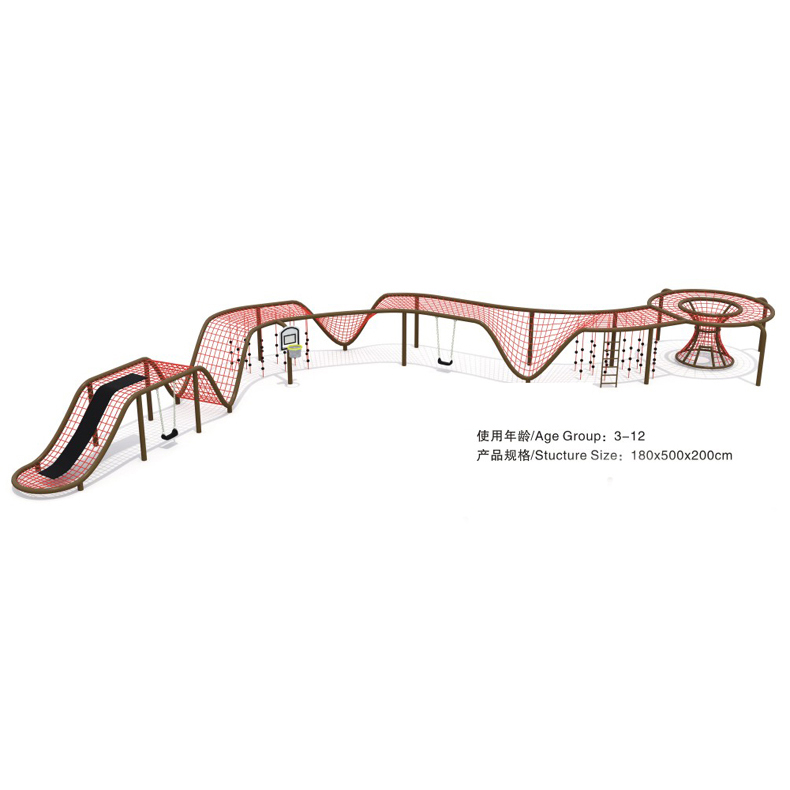 Children's climbing net